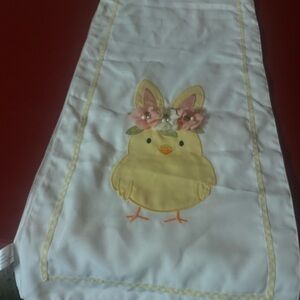 Bunny Boulevard Easter table runner